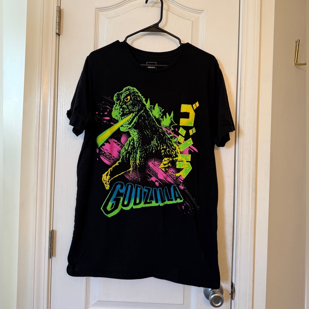 Men’s Black Godzilla Graphic T-Shirt